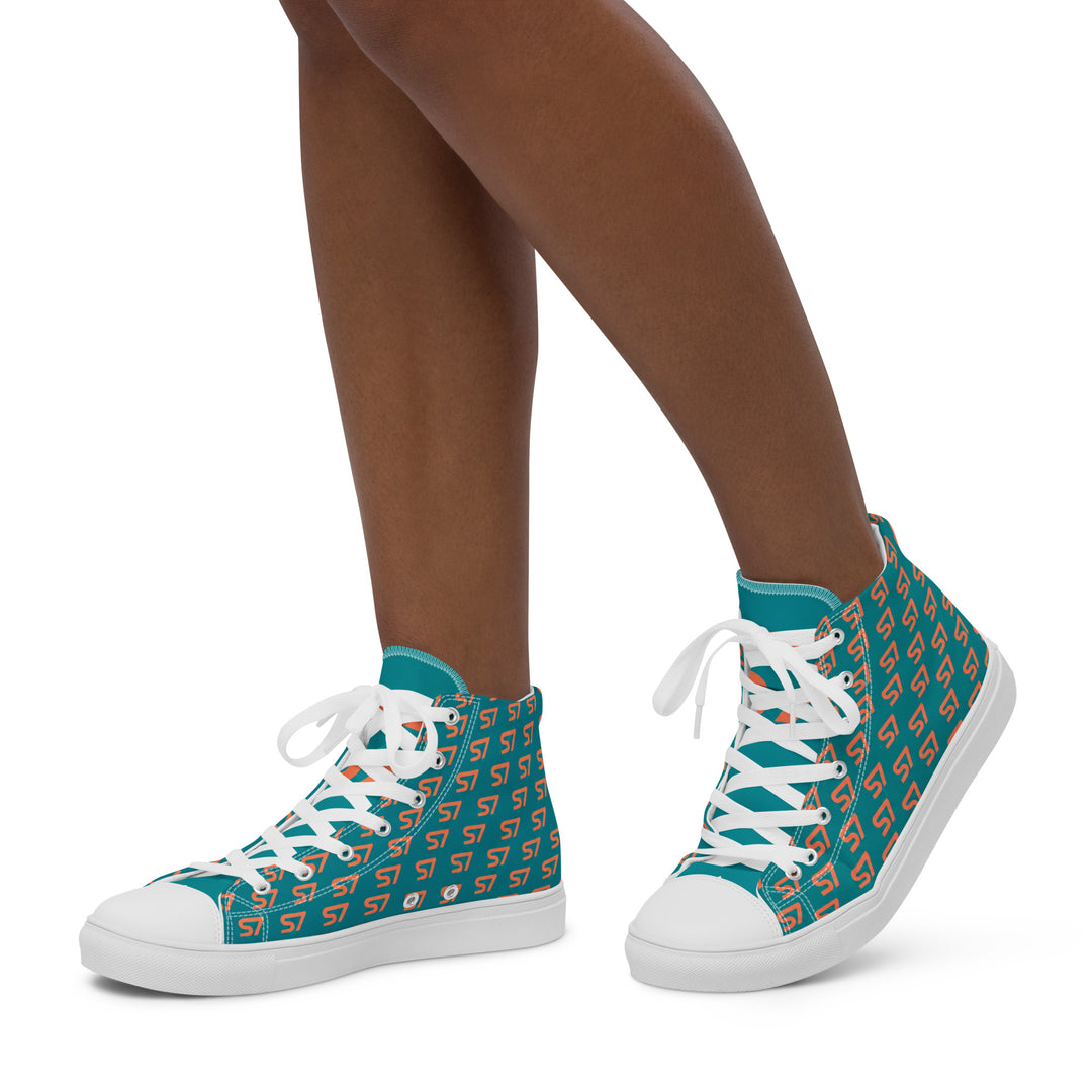 S7 Royale Corail | Women’s Monogram High-Top Sneakers