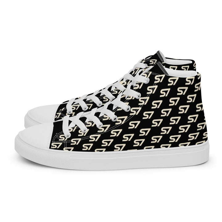S7 Royale Noir | Women’s Monogram High-Top Sneakers