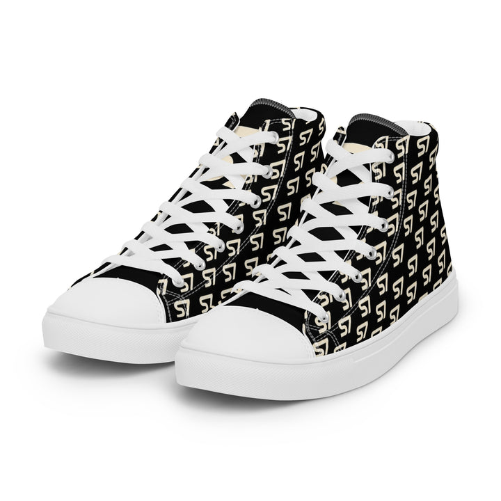 S7 Royale Noir | Women’s Monogram High-Top Sneakers