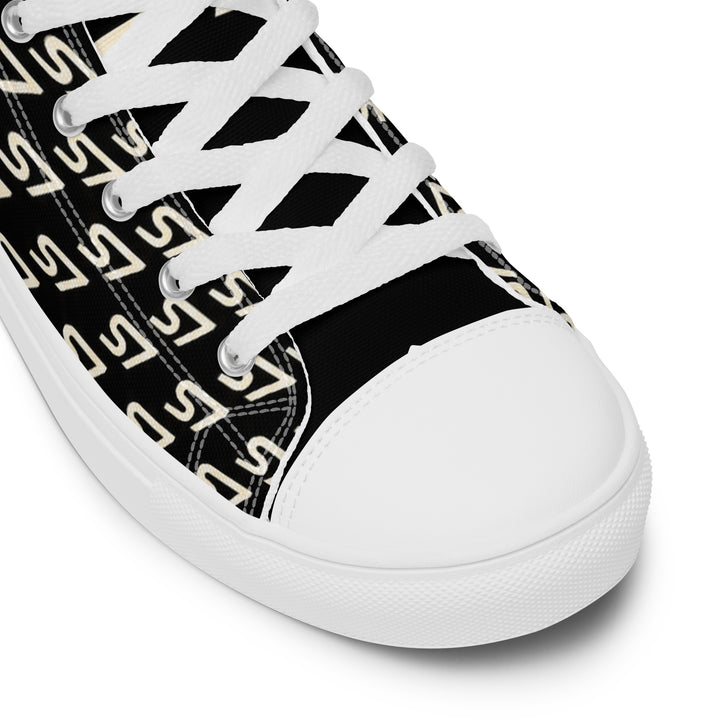 S7 Royale Noir | Women’s Monogram High-Top Sneakers