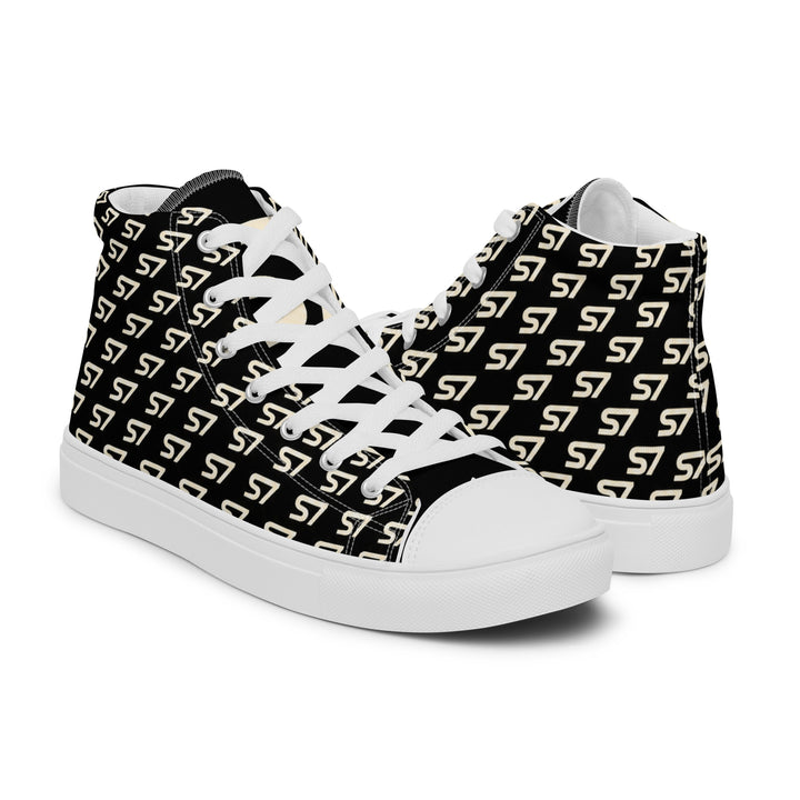 S7 Royale Noir | Women’s Monogram High-Top Sneakers