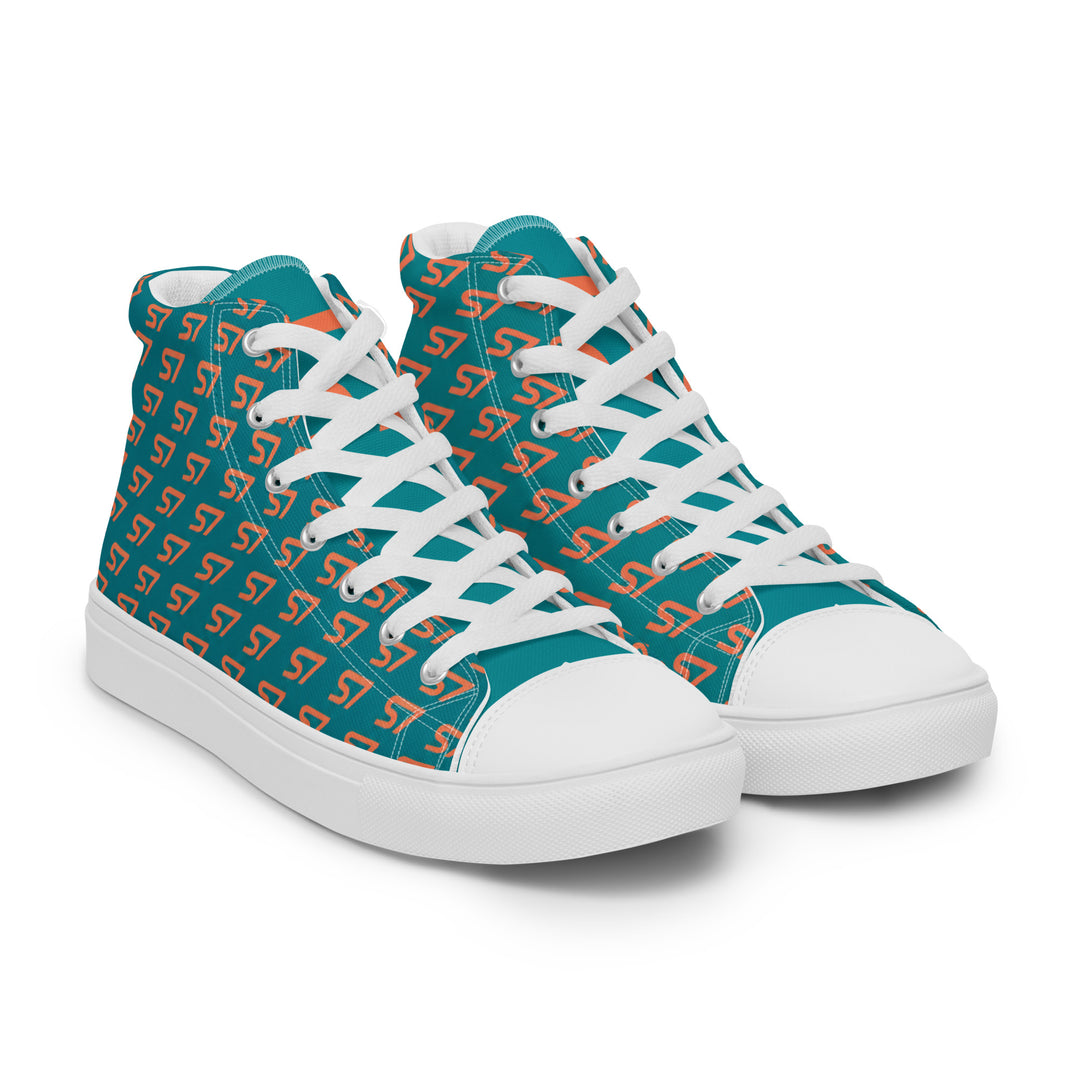 S7 Royale Corail | Women’s Monogram High-Top Sneakers