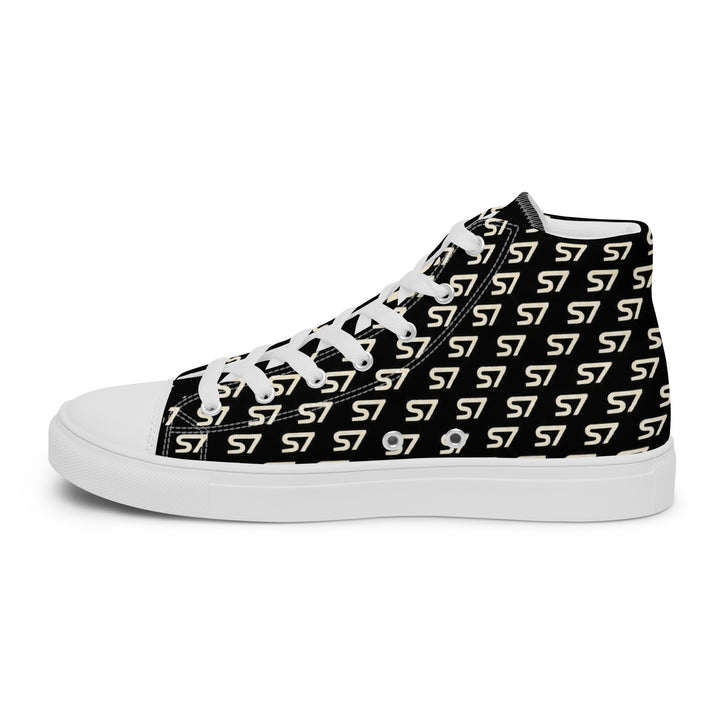 S7 Royale Noir | Women’s Monogram High-Top Sneakers
