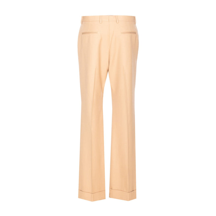 Valentino Garavani Men Wool Pants With Lapel