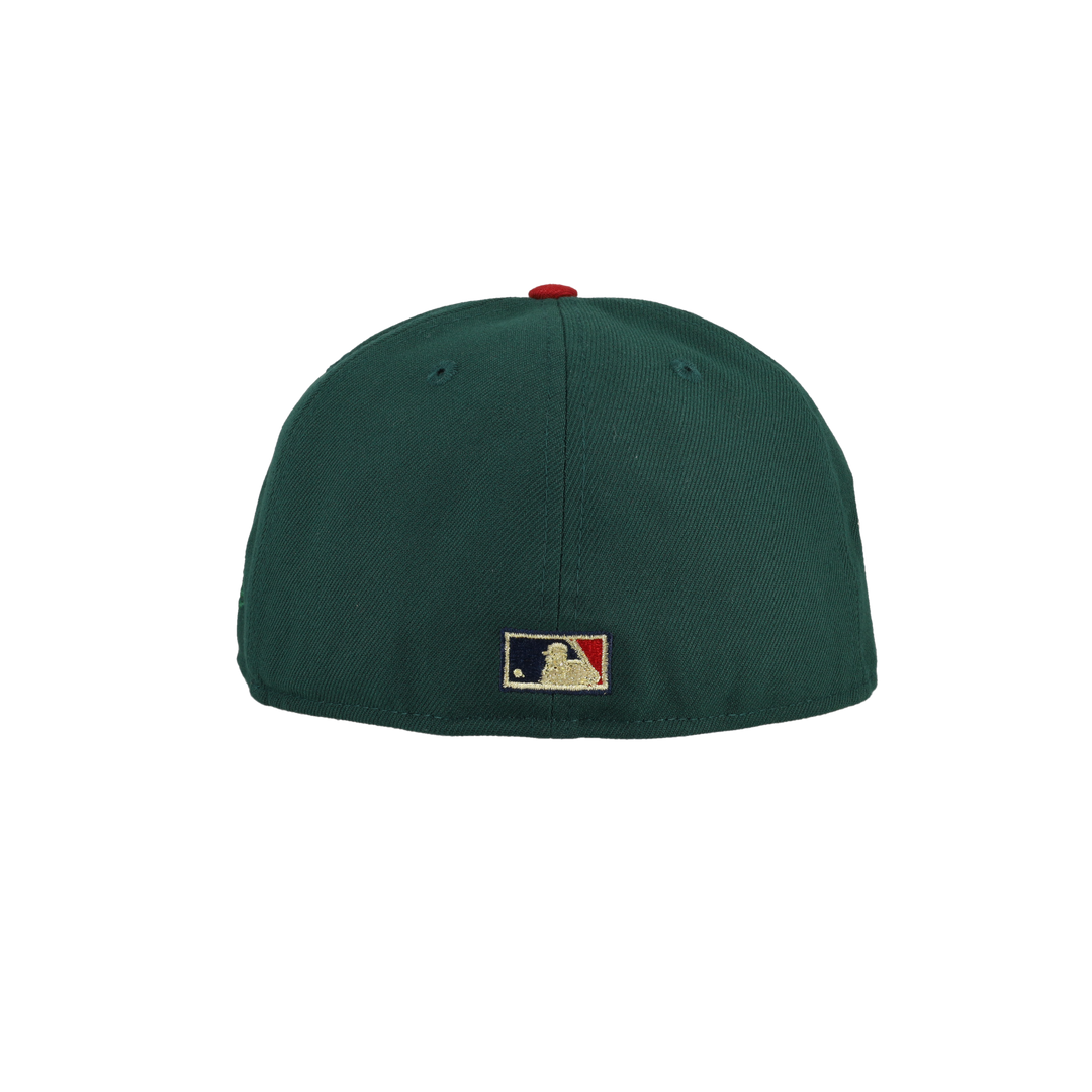Cincinnati Reds Inaugural Season Patch Green 59Fifty Fitted Hat