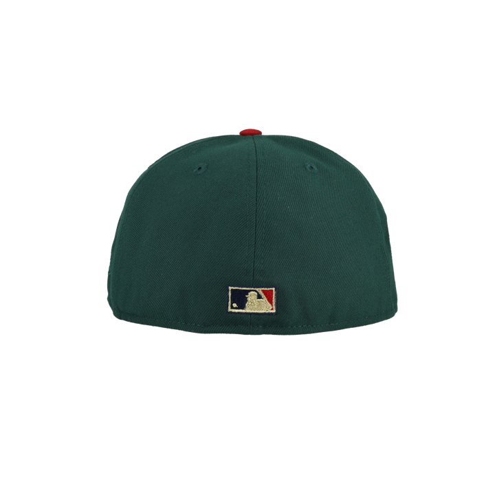 Cincinnati Reds Inaugural Season Patch Green 59Fifty Fitted Hat