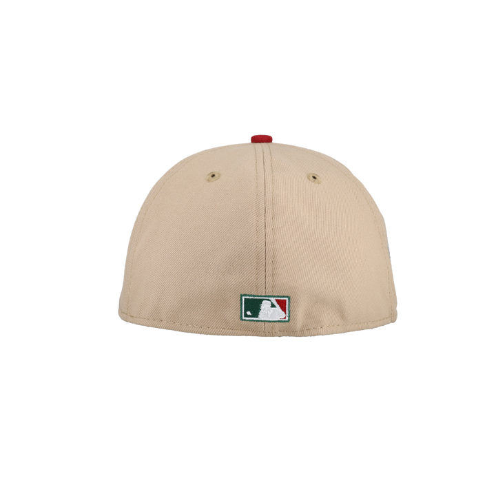 New York Yankees 2023 Christmas Collection 1962 World Series Patch Fitted Hat