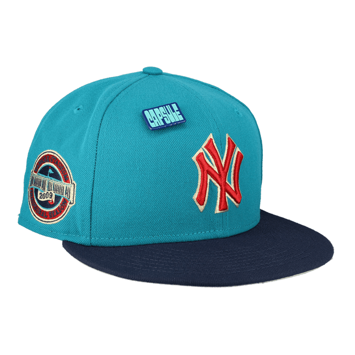 New York Yankees Real Teal Collection 2009 Inaugural Season 59Fifty