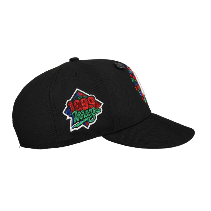 New York Yankees Black 1999 World Series Patch Fitted Hat