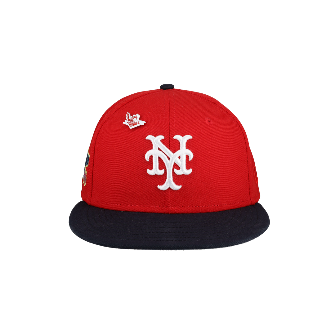 New York Mets Liberty Collection 1986 World Series Patch 59Fifty Fitted Hat