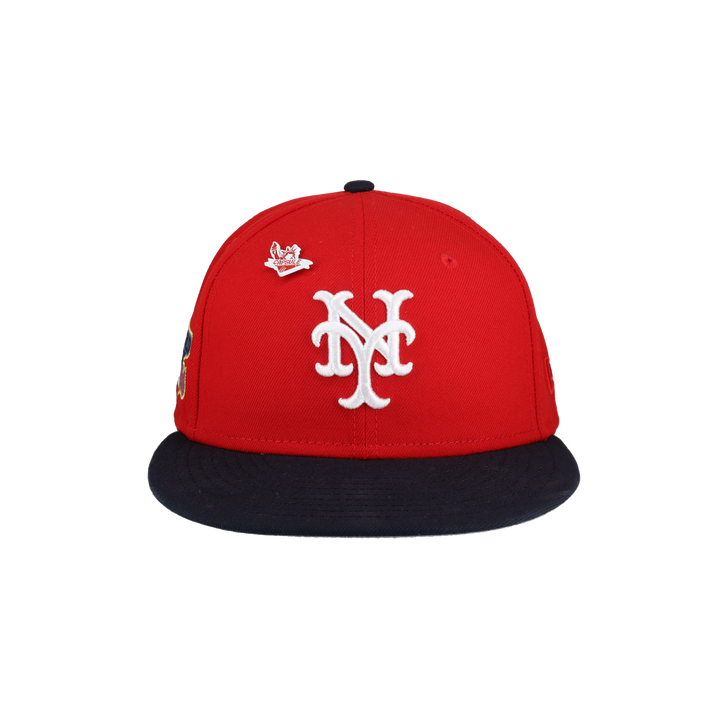 New York Mets Liberty Collection 1986 World Series Patch 59Fifty Fitted Hat