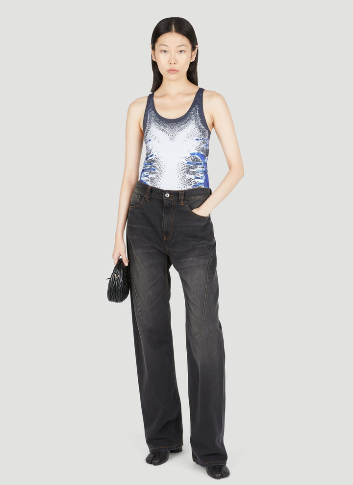 Y/Project Women Whisker Print Tank Top