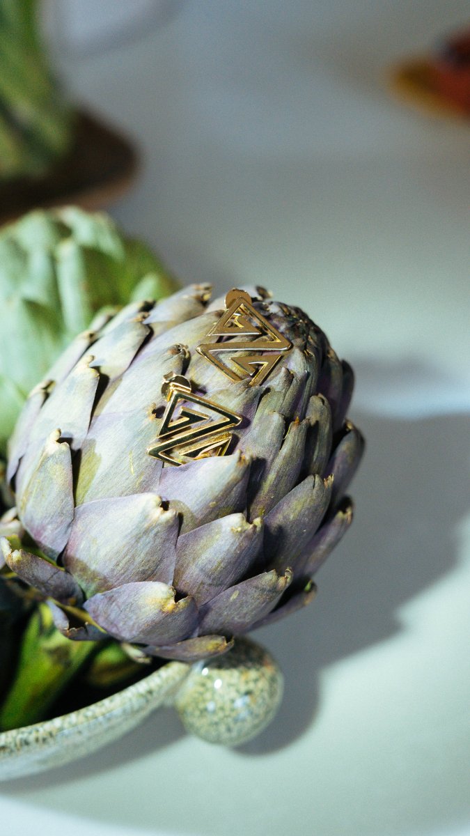 Z Earrings - Gold Plated - Silver Plated - Made in Brazil