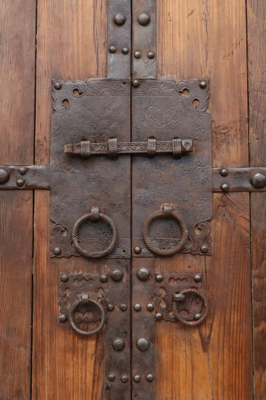 Z-Large Star Vintage Chinese Gate Door